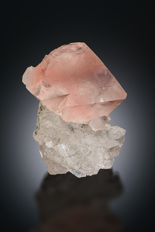 AS074 Fluorite on Quartz